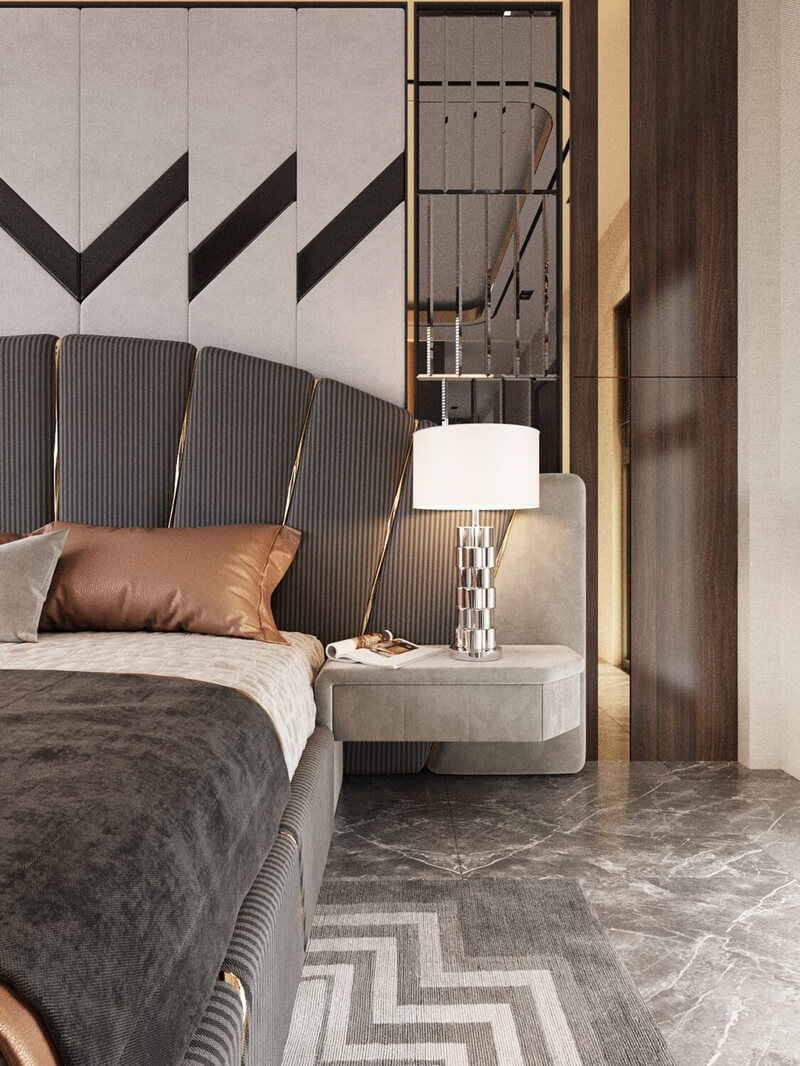  Master Bedroom Interior Model by Quynh Thuong
