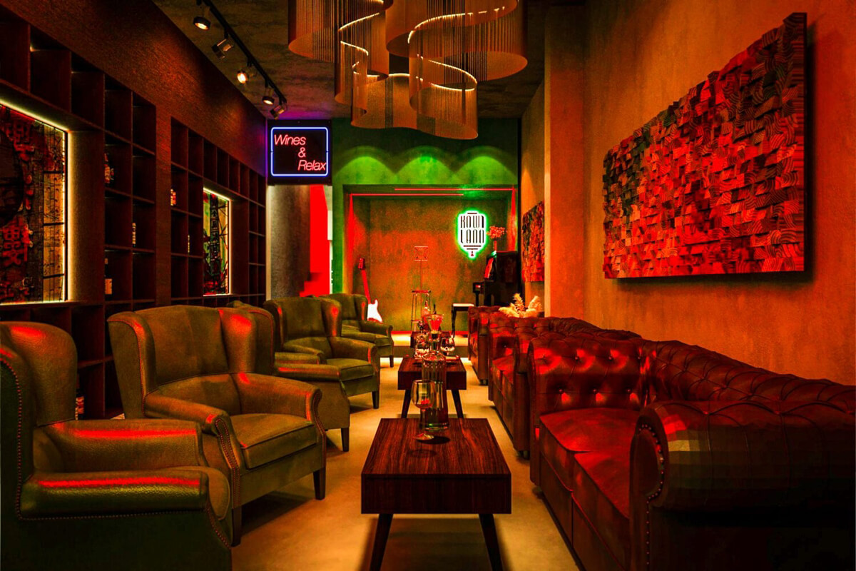  Bar Interior Model by Quang Minh