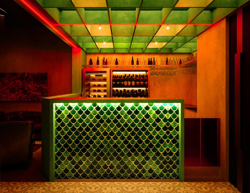  Bar Interior Model by Quang Minh