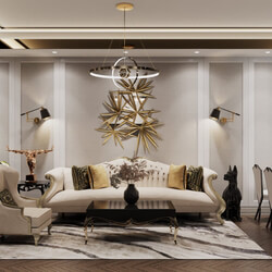  3D Apartment Interior By Dat Bui 