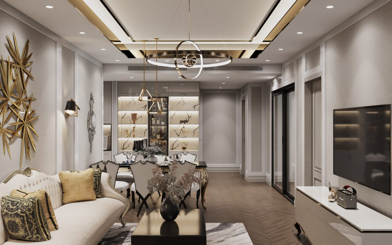  3D Apartment Interior By Dat Bui