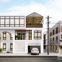 3D Exterior House Scene File 3dsmax By DinhXuanGiang 