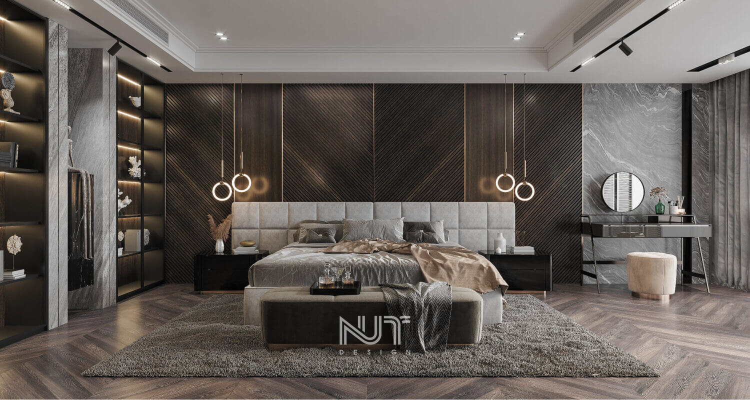  3D Interior Master Bedroom Model by Nguyen Ngoc Tung
