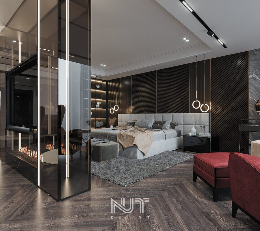  3D Interior Master Bedroom Model by Nguyen Ngoc Tung