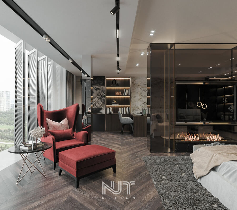  3D Interior Master Bedroom Model by Nguyen Ngoc Tung