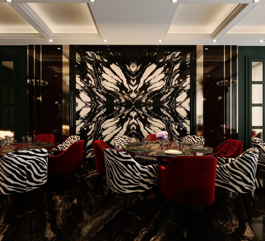  Restaurant Interior Model by Quang Pham