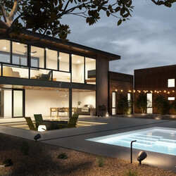  3D Model House Exterior File 3dsmax By Rin Yuuki 