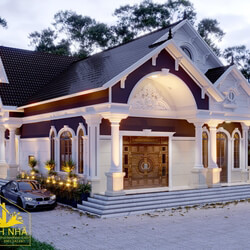  3D House Exterior By Huu Phuoc 