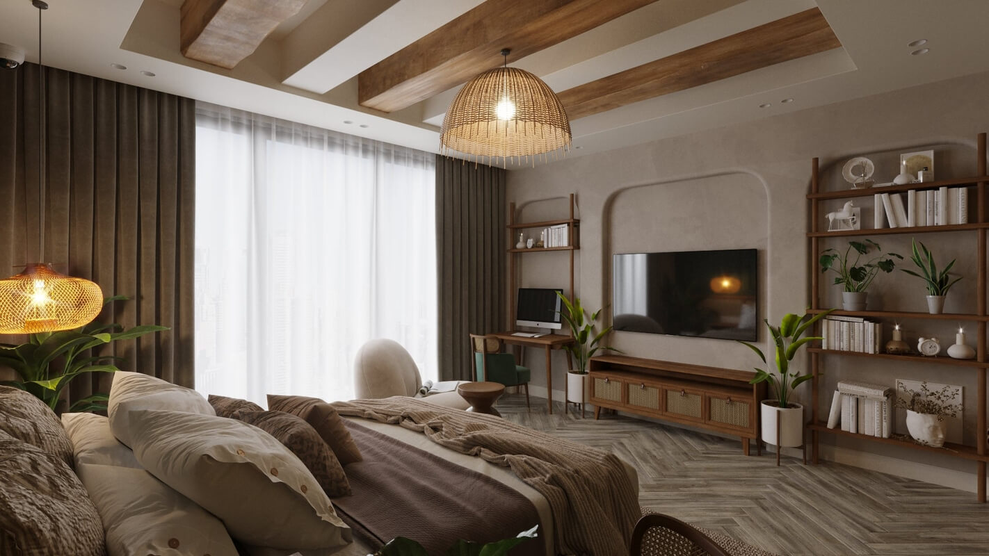 3D Interior Scenes File 3dsmax Model Bedroom 608 By Tran Tien Viet