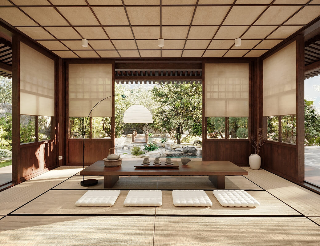 3D Japan House By Quan Tran