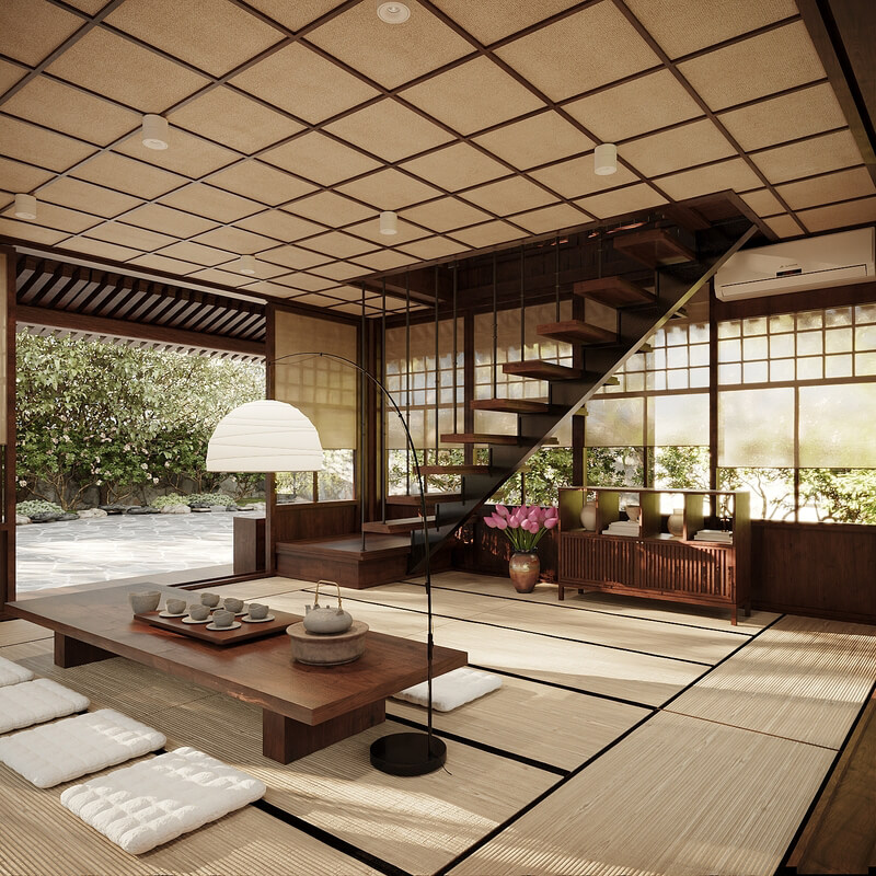  3D Japan House By Quan Tran