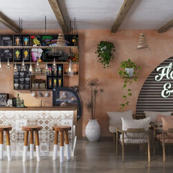  Coffee Room Interior by Hoang TK-maht 