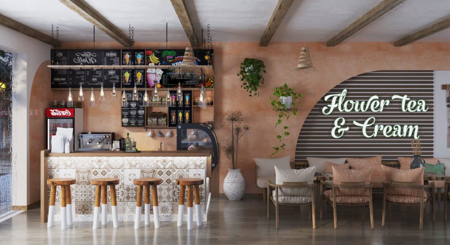  Coffee Room Interior by Hoang TK-maht