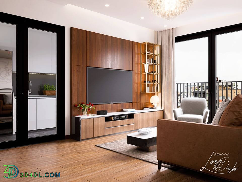 3D Interior Scene File 3dsmax Model Livingroom 296 By LongDinh