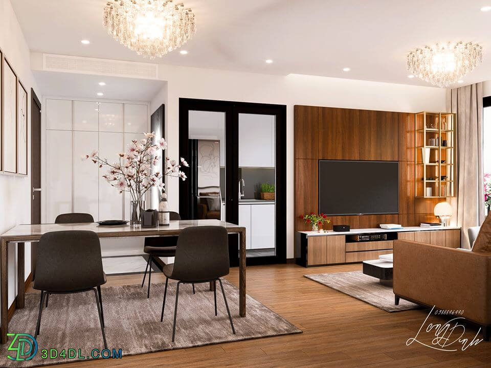 3D Interior Scene File 3dsmax Model Livingroom 296 By LongDinh