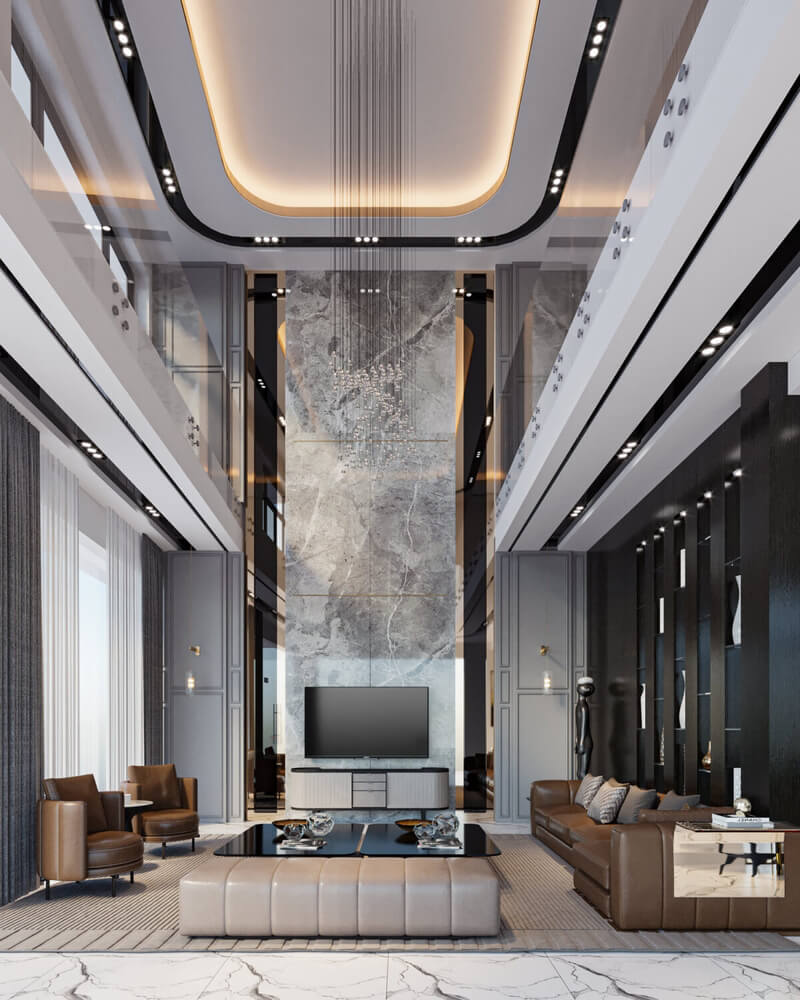  3D Interior Living Room by Khuong Vu