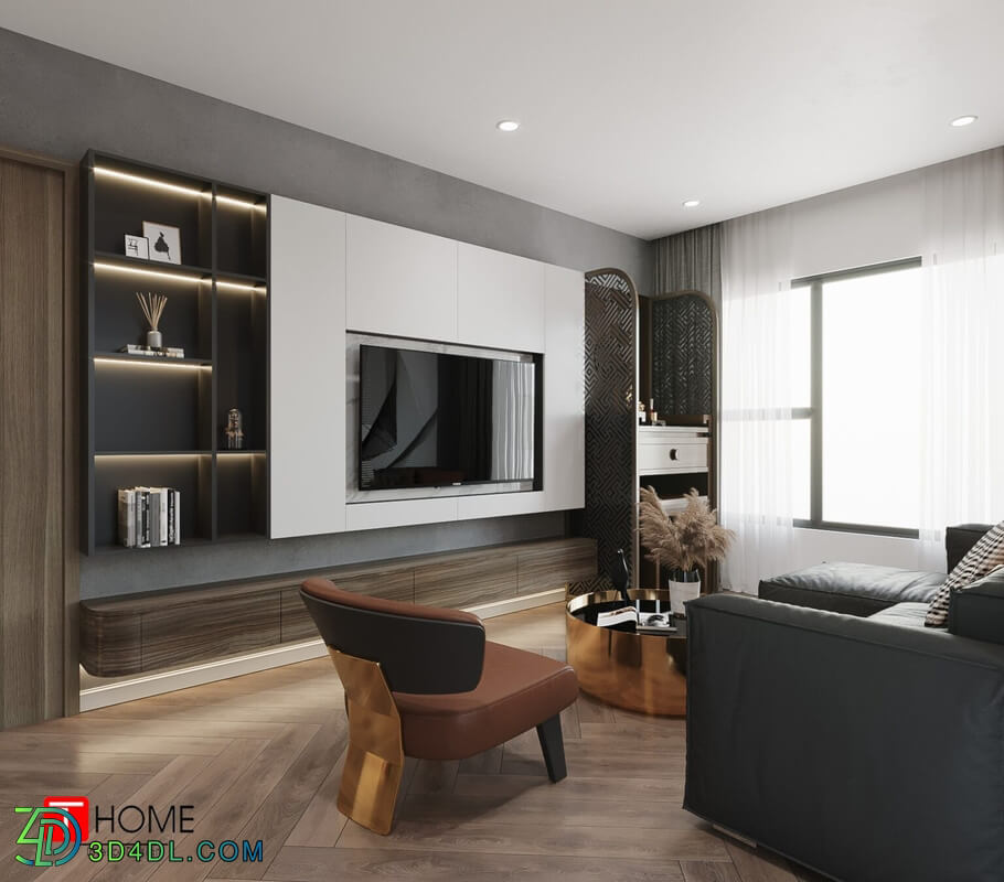 3D Interior Apartment 199 Scene File 3dsmax By Nguyen Ngoc Tung