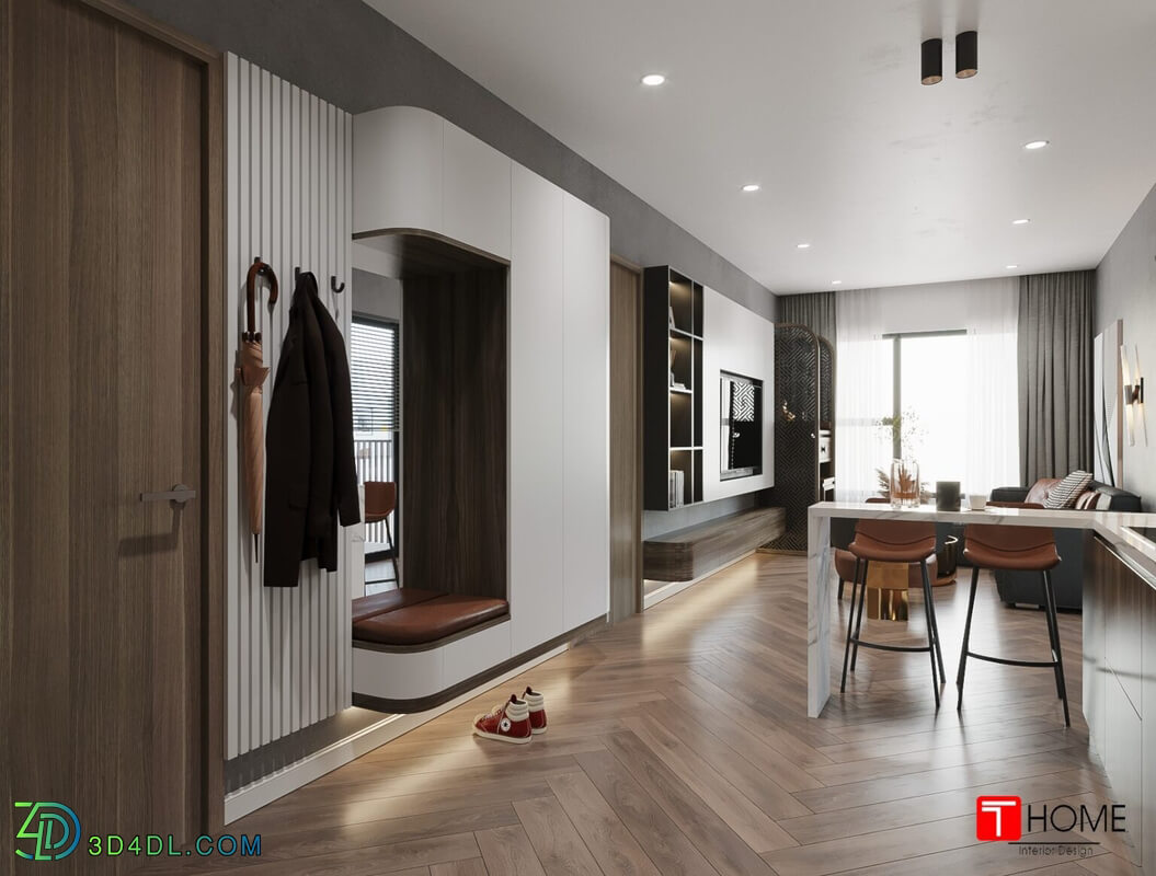 3D Interior Apartment 199 Scene File 3dsmax By Nguyen Ngoc Tung