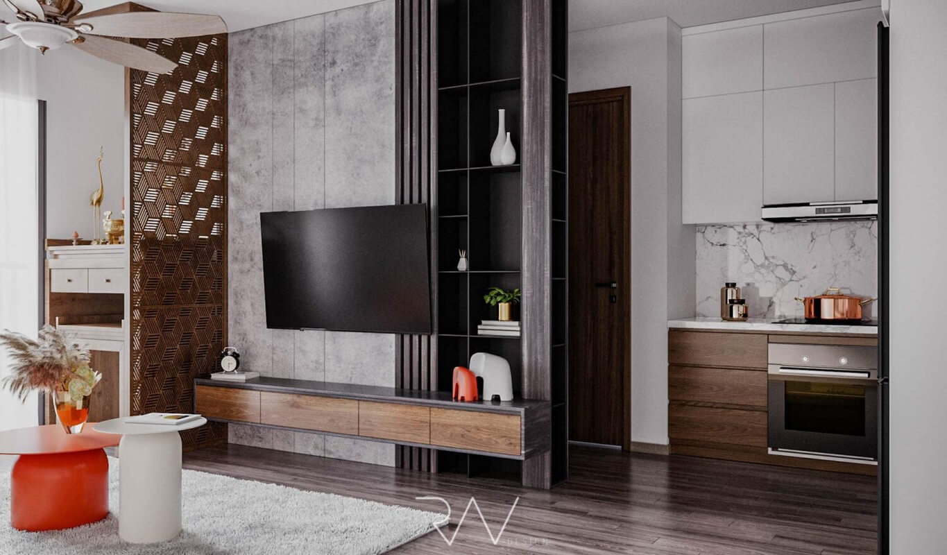  Apartment Interior Model By Nguyen Thanh Xuan