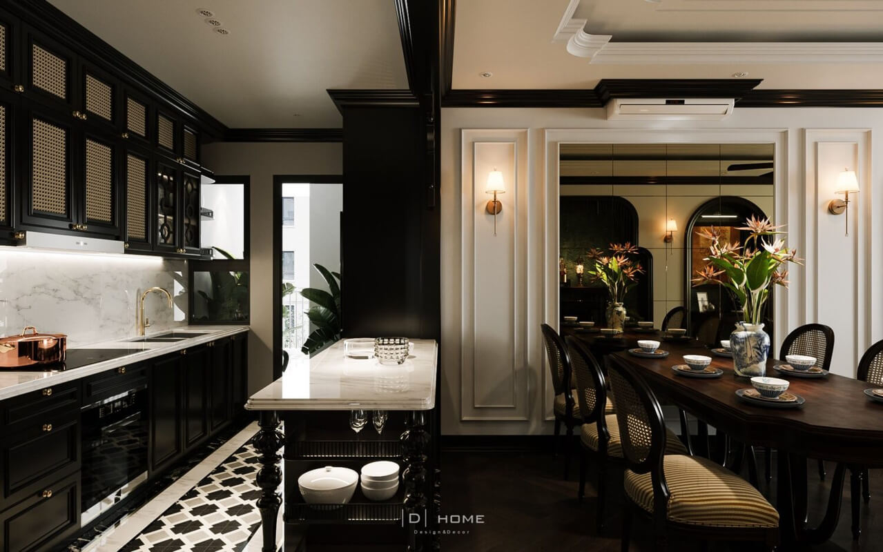  3D Indochine Apartment Interior By Duc Nguyen
