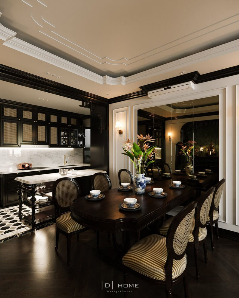  3D Indochine Apartment Interior By Duc Nguyen