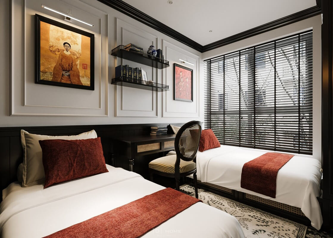  3D Indochine Apartment Interior By Duc Nguyen