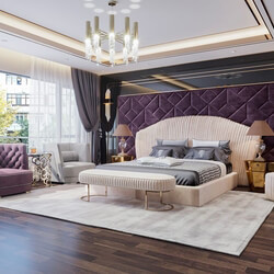 3D Interior Scenes File 3dsmax Model Bedroom 251 By HoangPhuong 