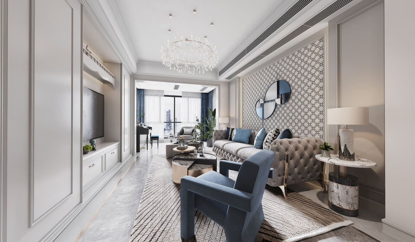 3D Interior Scene File 3dsmax Model Livingroom 542 By Huy Hieu Lee