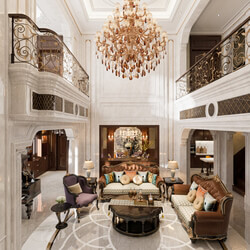  Interior Classic Villa by Phung Manh Ha 