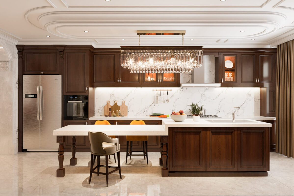  Interior Classic Villa by Phung Manh Ha