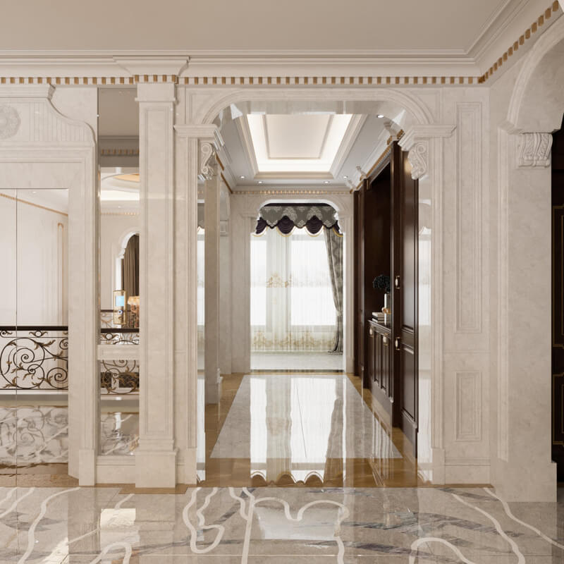  Interior Classic Villa by Phung Manh Ha