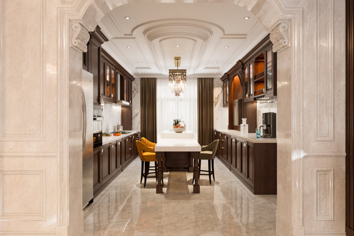  Interior Classic Villa by Phung Manh Ha
