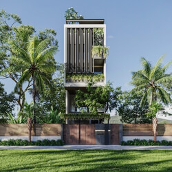  House Exterior By Quy Luong 