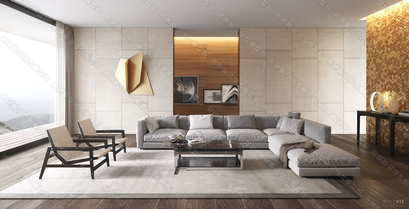 3D Interior Scene File 3dsmax Model Livingroom 297