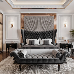  3D BedRoom Interior by Phan Thanh Duong 