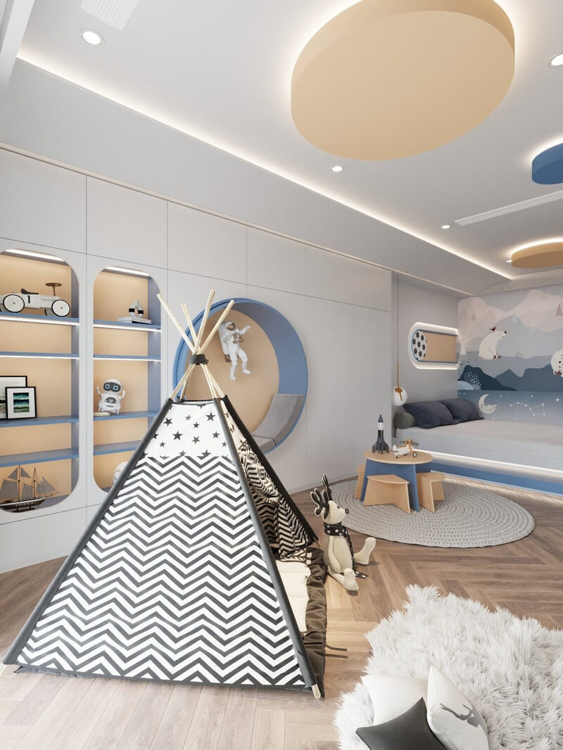  Children Room Interior Model by Tho