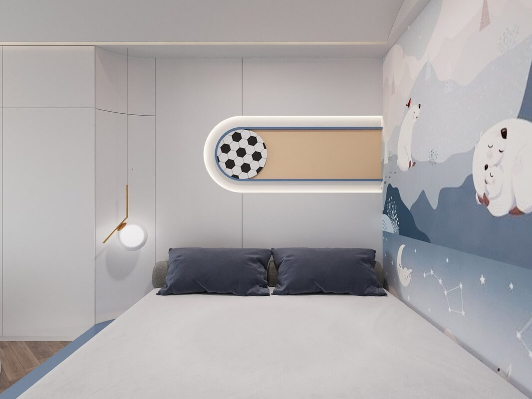  Children Room Interior Model by Tho