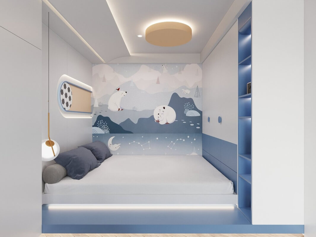  Children Room Interior Model by Tho