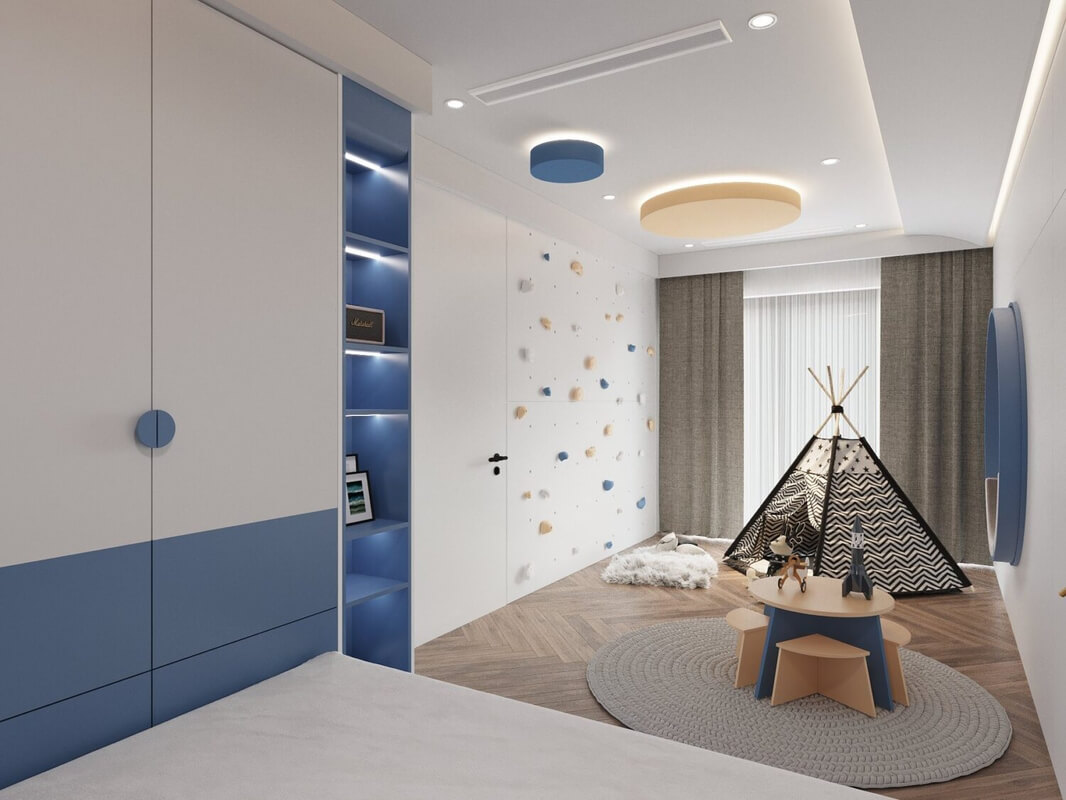  Children Room Interior Model by Tho