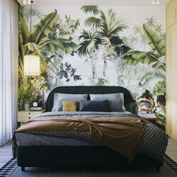 3D Interior Scenes File 3dsmax Model Bedroom 336 By Pea Dgn 