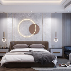 3D Interior Scenes File 3dsmax Model Bedroom 334 By HaMy 