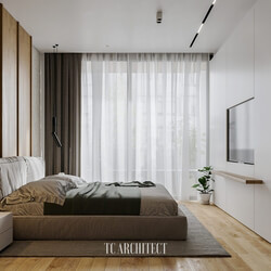  Bedroom Interior Model By Tung Nguyen Cong 