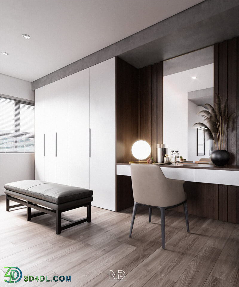 3D Interior Apartment 158 Scene File 3dsmax By Nam Do