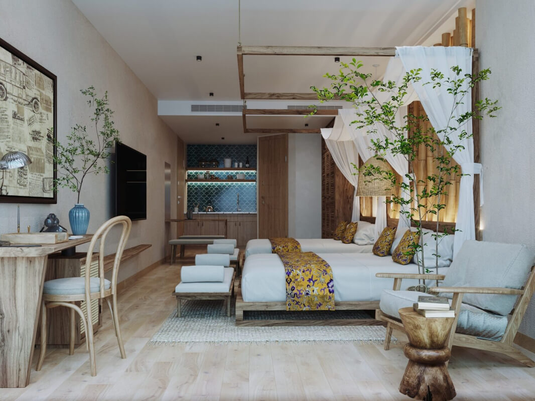  Homestay Interior by Nguyen Hong Quan