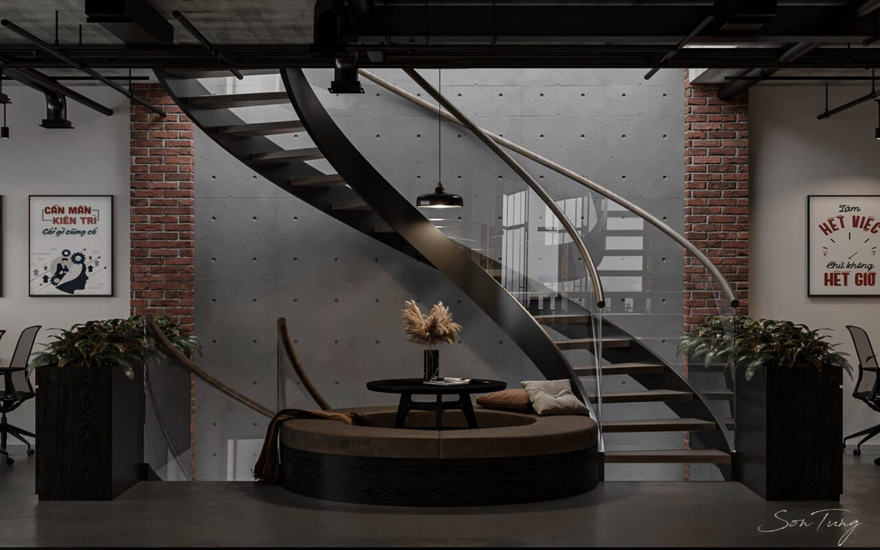  3D Office Room Inter by Son Tung