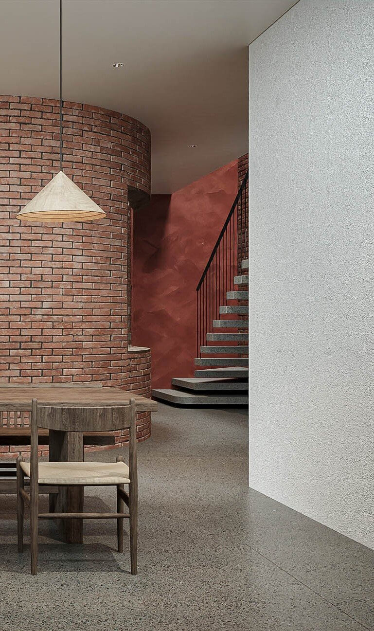  Living Room- Kitchen Interior by Duong Tran