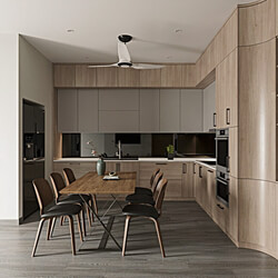 3D Model Interior Kitchenroom 14 Scenes File 3dsmax By Phu 