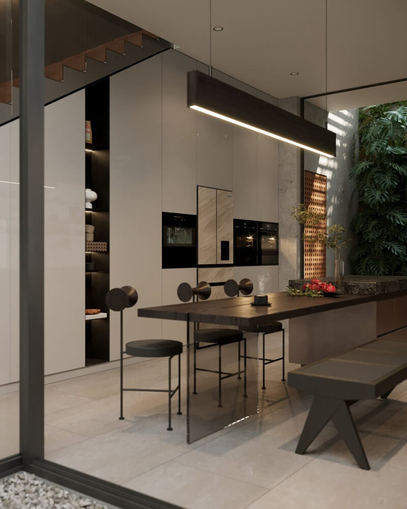 3D Model Kitchen Room Interior File 3dsmax By Ngoc Pham