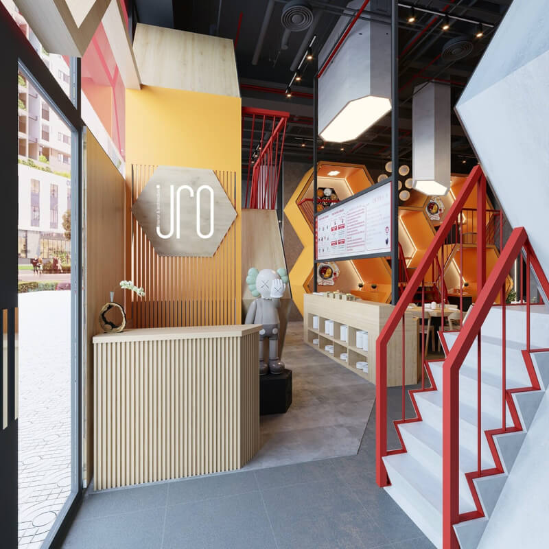  Restaurant Interior Model by Bi Dao