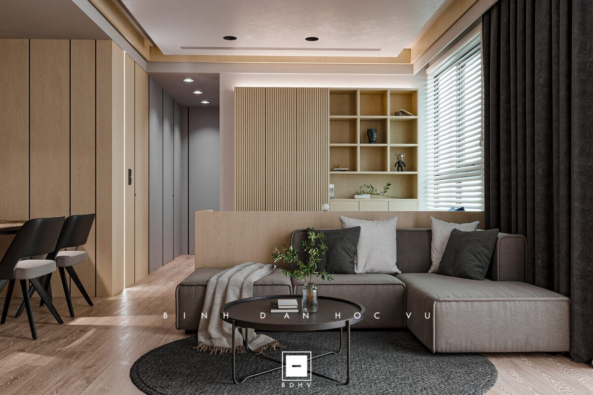  3D Living Room Interior by Nguyen Tien